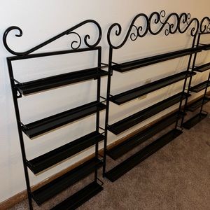3 piece Nail polish rack wall mount